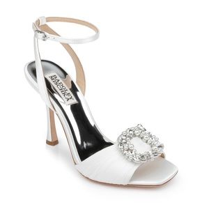 Badgley Mischka Nixie Peep Toe Stiletto Sandal